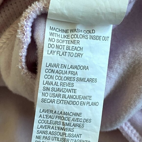 Fabletics | Rosaline V-Neck Long Sleeve Sweat Shirt | Baby Pink | Size: Medium - Picture 4 of 7